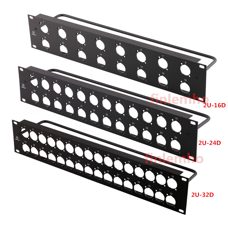 Wall Mount Speaker - 2u Rack Patchpaneel 16/24/32 Weg Kanaal
