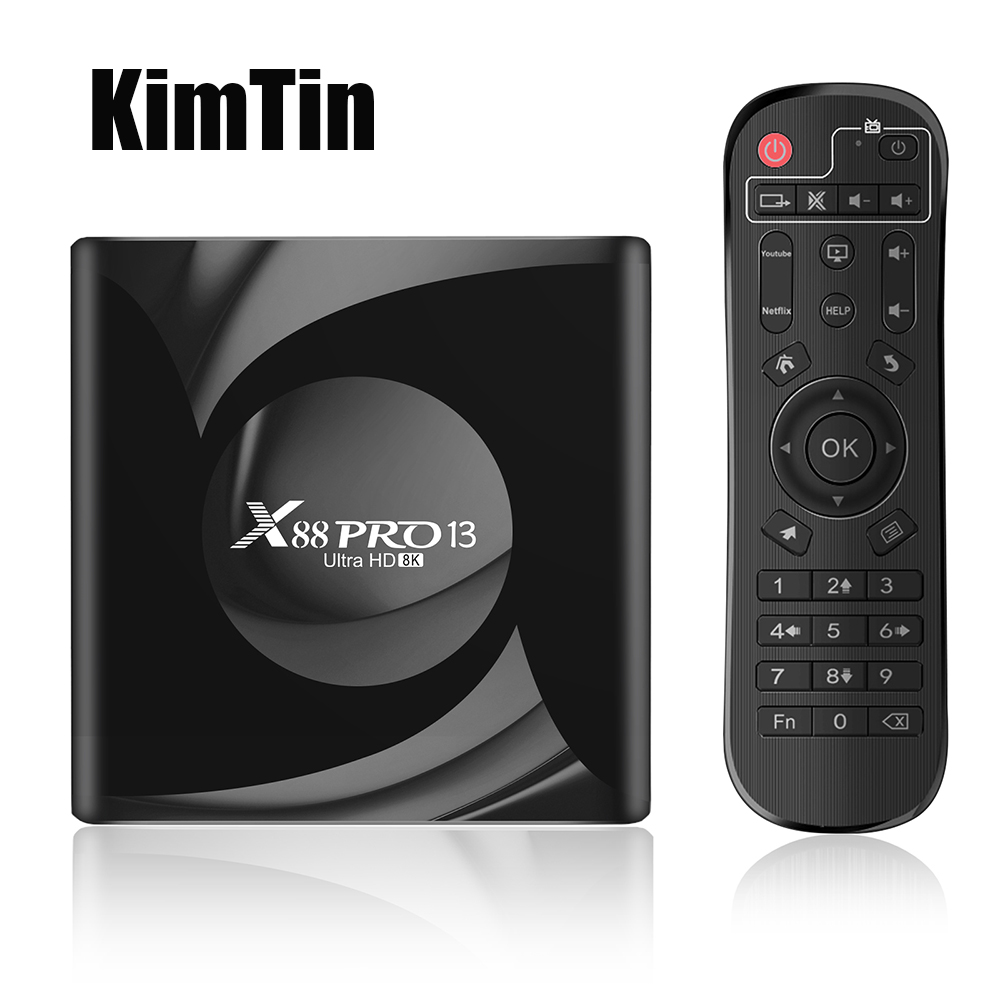 Home Cinema Google - X88 Pro 13 4Gb 64Gb 32Gb