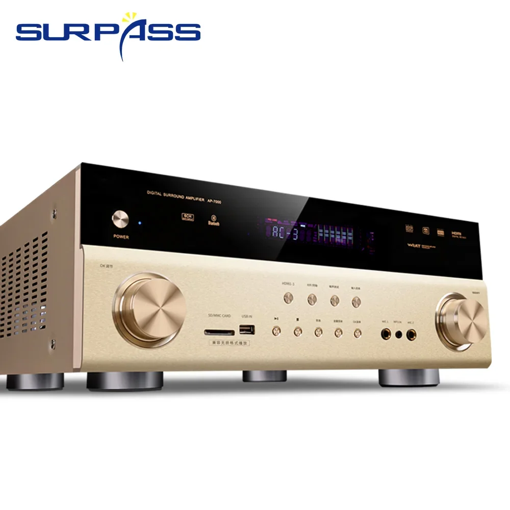 Home Cinema Onkyo 5.1 - Home Theater Audio Versterker 6-kanaals Bluetooth