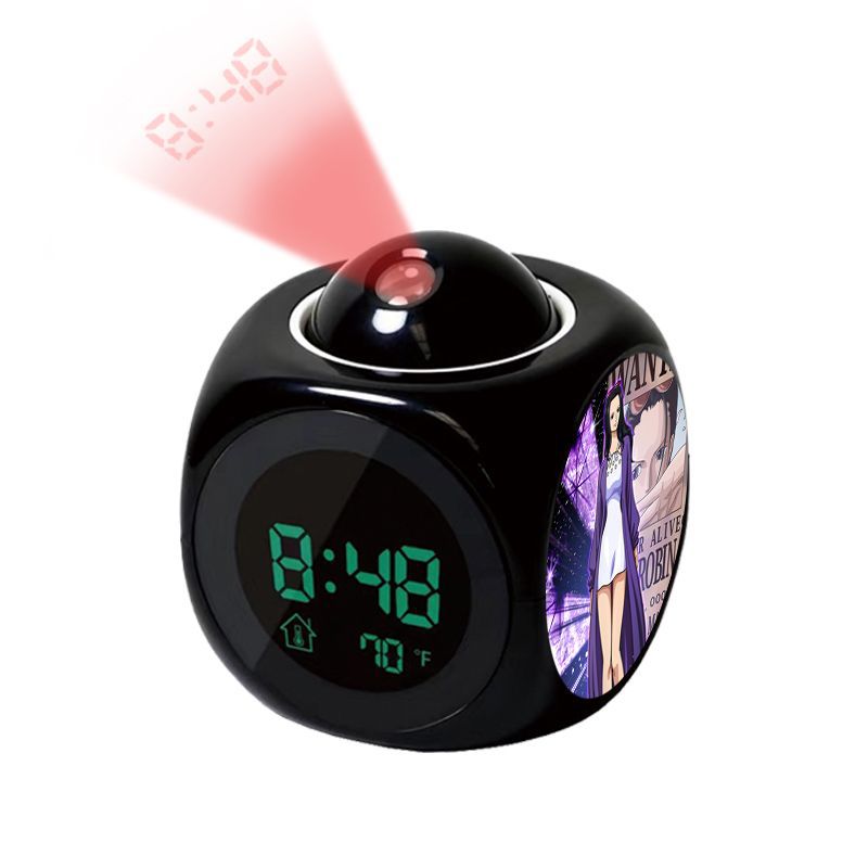Home Cinema Led Projector - Anime One Piece Luffy projectie wekker