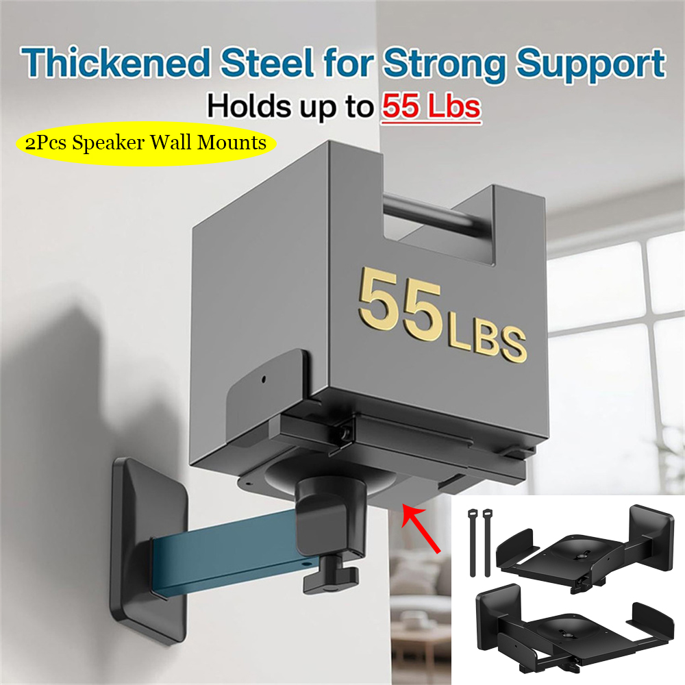 Wall Mount Speaker - Dubbele Klem Luidspreker Muurbevestiging Surround Sound