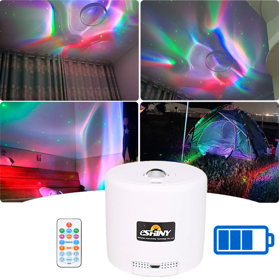 Home Cinema Led Projector - SA204 RGB LED Motief Aurora Projector