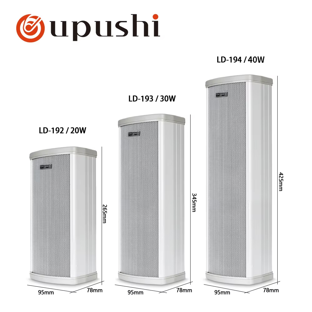 Wall Mount Speaker - Oupushi waterdichte buitenluidsprekers 4 inch luidsprekers
