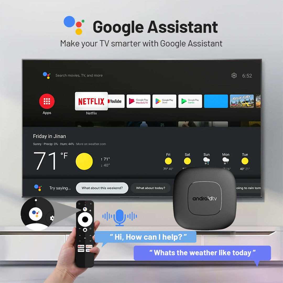 T1 Smart Android TV Box Androi - Home Cinema Google recensie en prijs