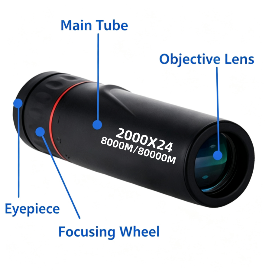 Nieuwe HD 2000x24 Monoculaire  - Home Cinema Center recensie en prijs