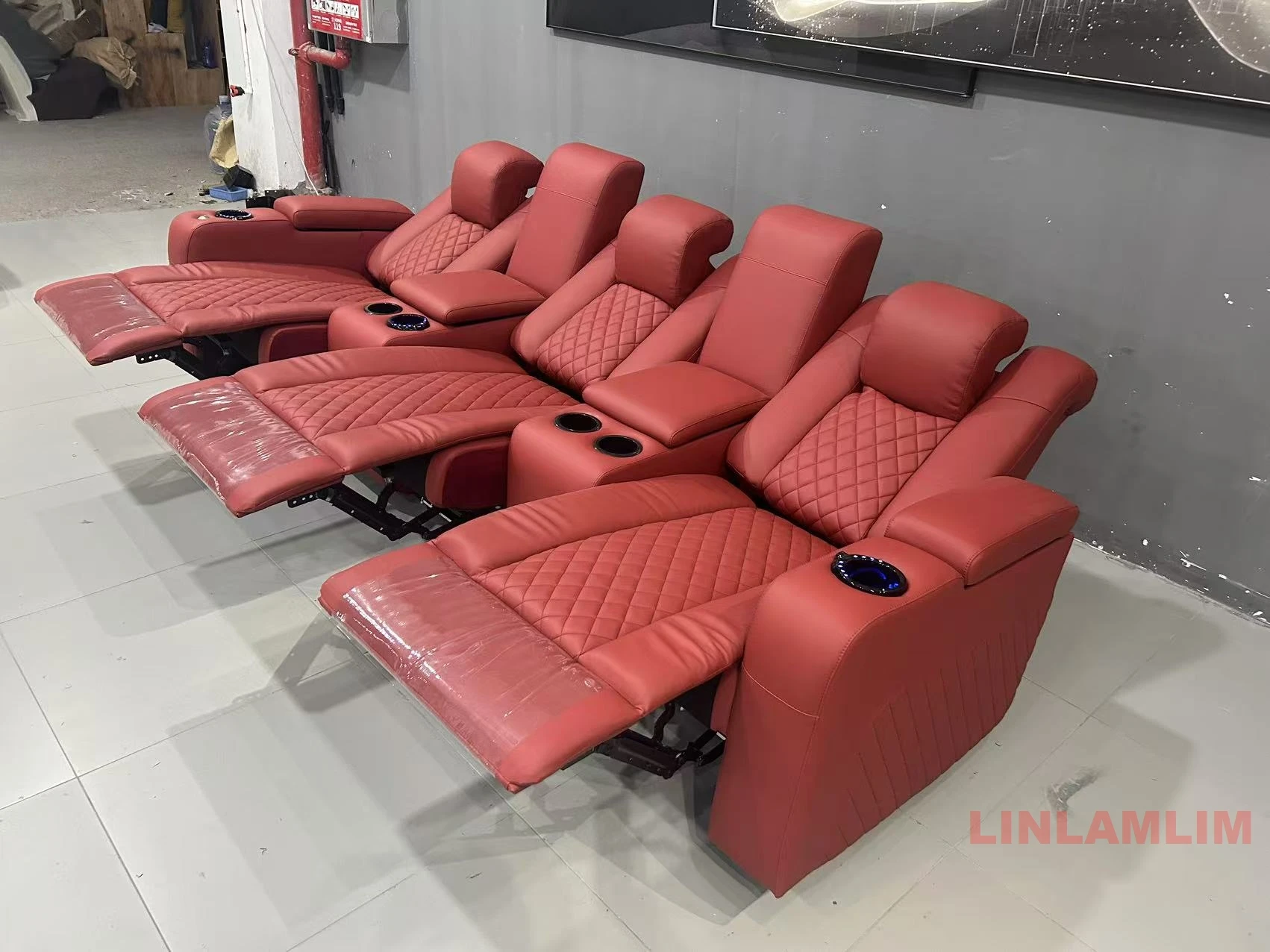 Linlamlim luxe 3-zits fauteuil - Home Cinema Center recensie en prijs