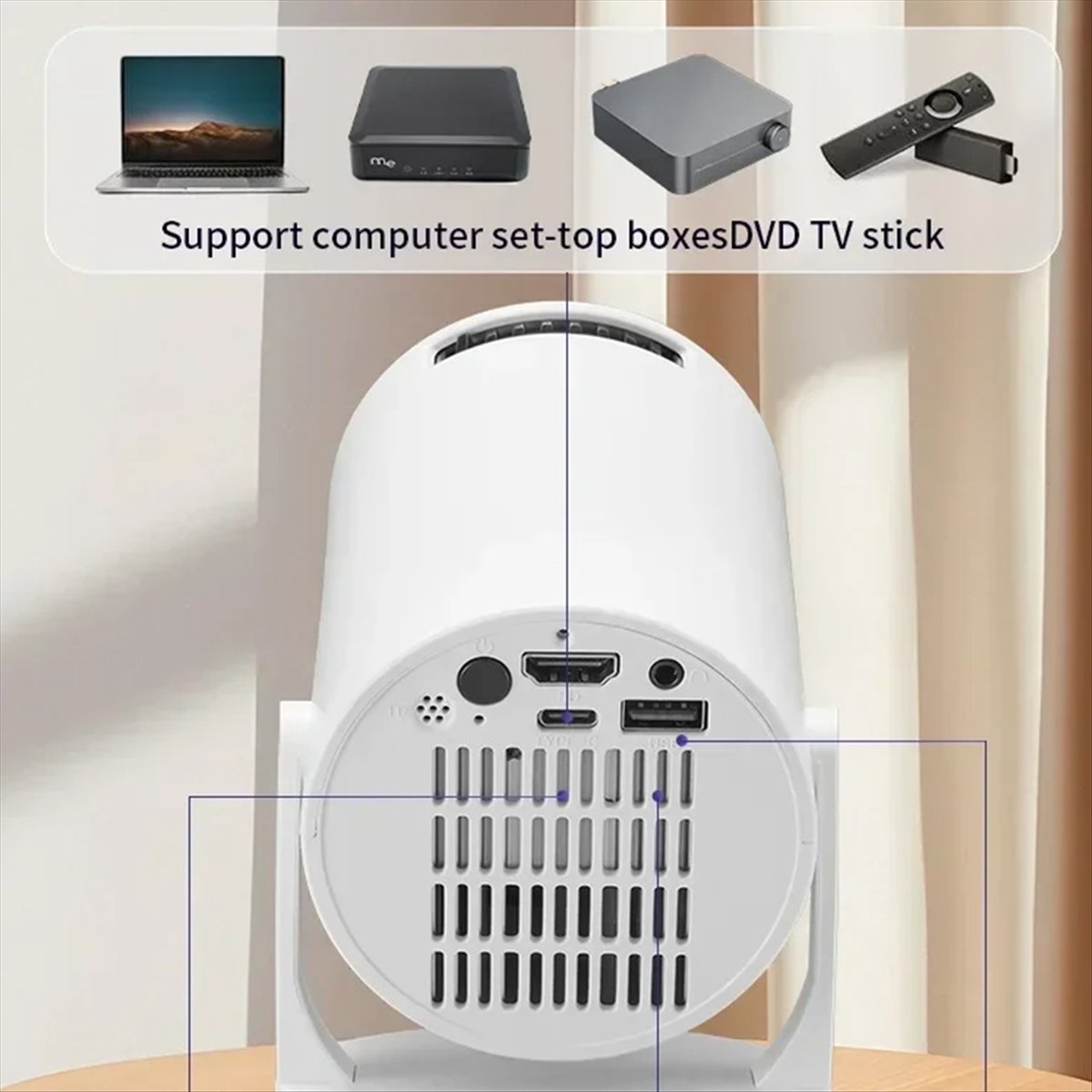 A77K Projector Draadloze Fidel - Home Cinema Led Projector recensie en prijs