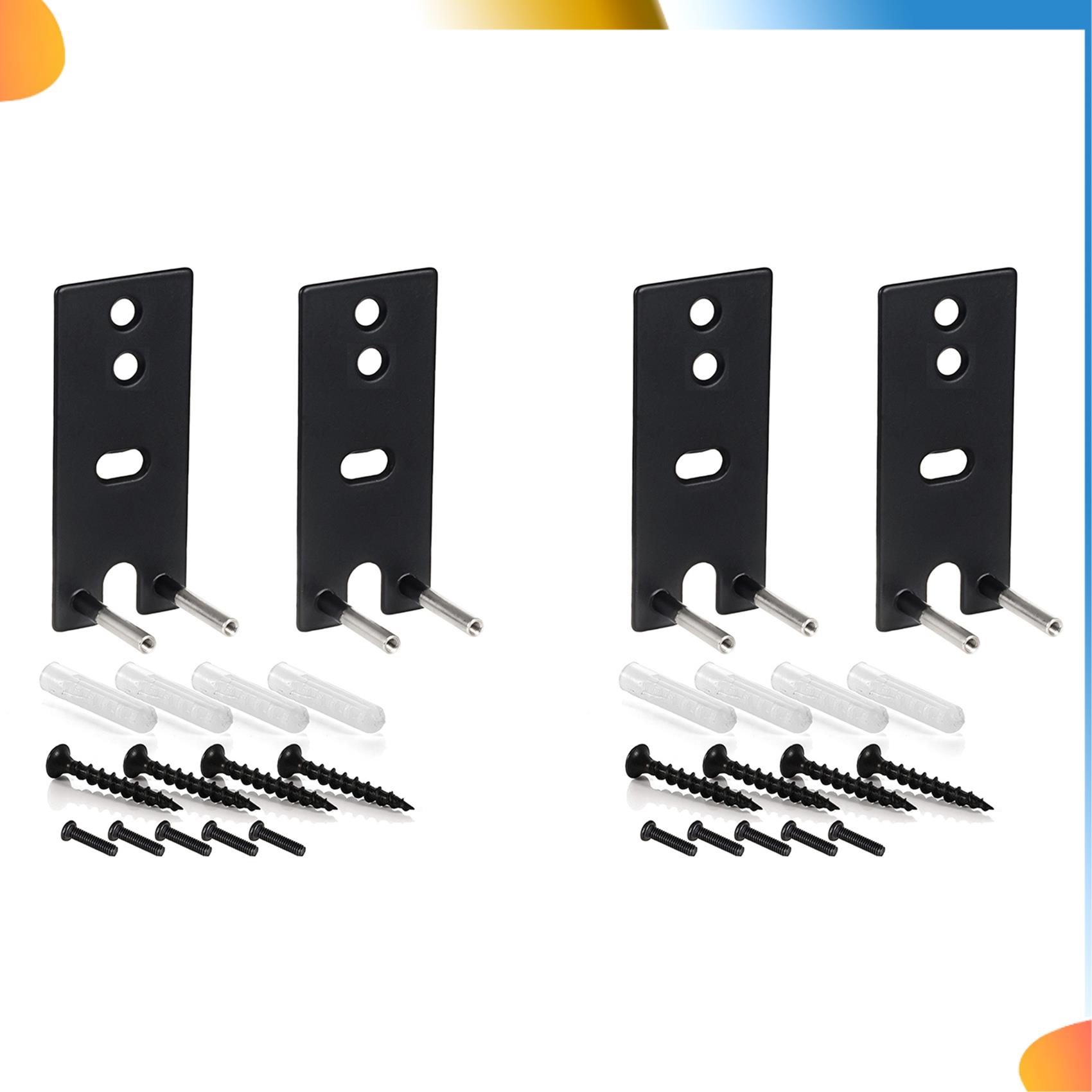B48A 4X Stalen Zwarte Muurbeug - Wall Mount Speaker recensie en prijs