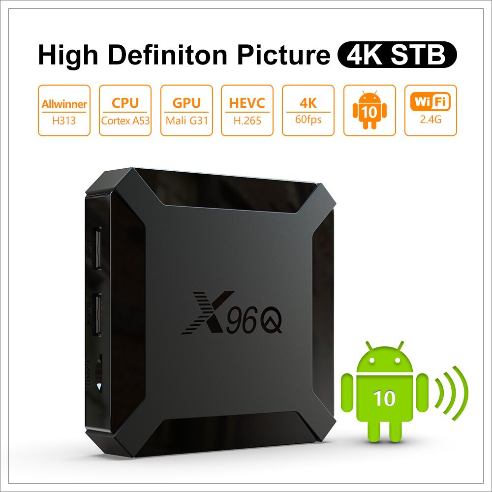 Originele X96Q TV Box Android1 - Home Cinema Quad recensie en prijs