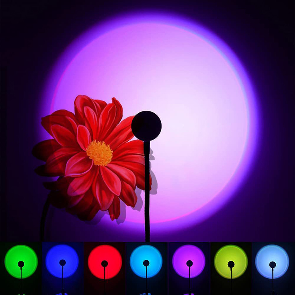 1x USB zonsonderganglamp LED r - Home Cinema Led Projector recensie en prijs