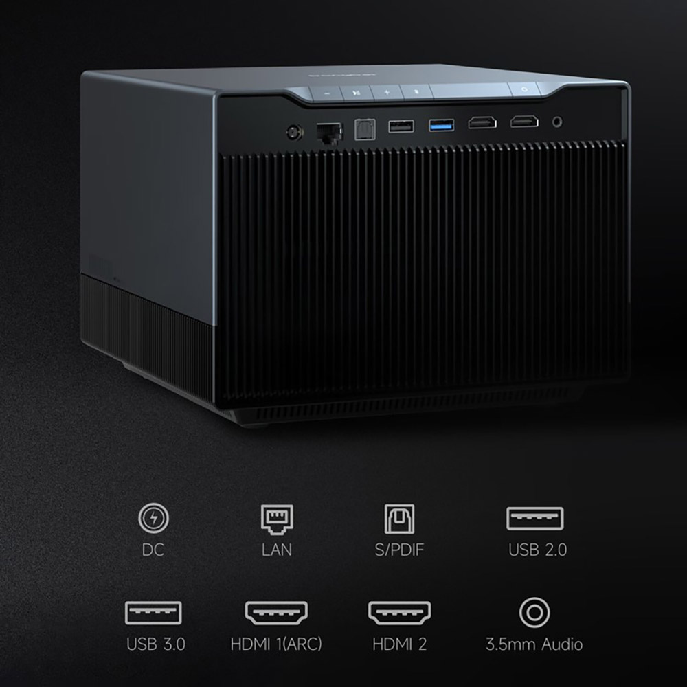 F6 Projector 4K Max 8K 4 LED S - Home Cinema Led Projector recensie en prijs