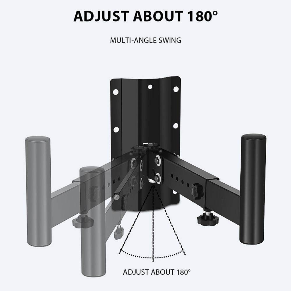 1 paar luidsprekerwandbeugels  - Wall Mount Speaker recensie en prijs