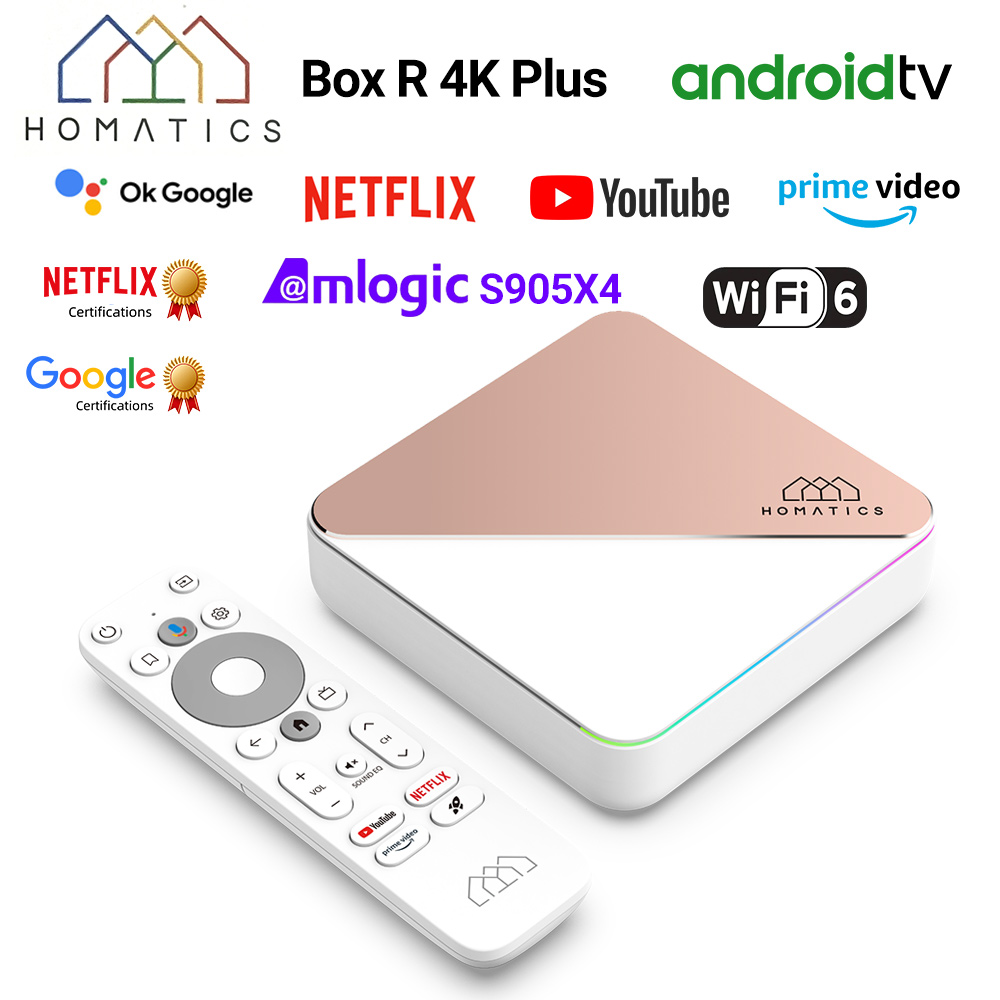 HOMATICS Box R 4K Plus TV Box  - Home Cinema Google recensie en prijs