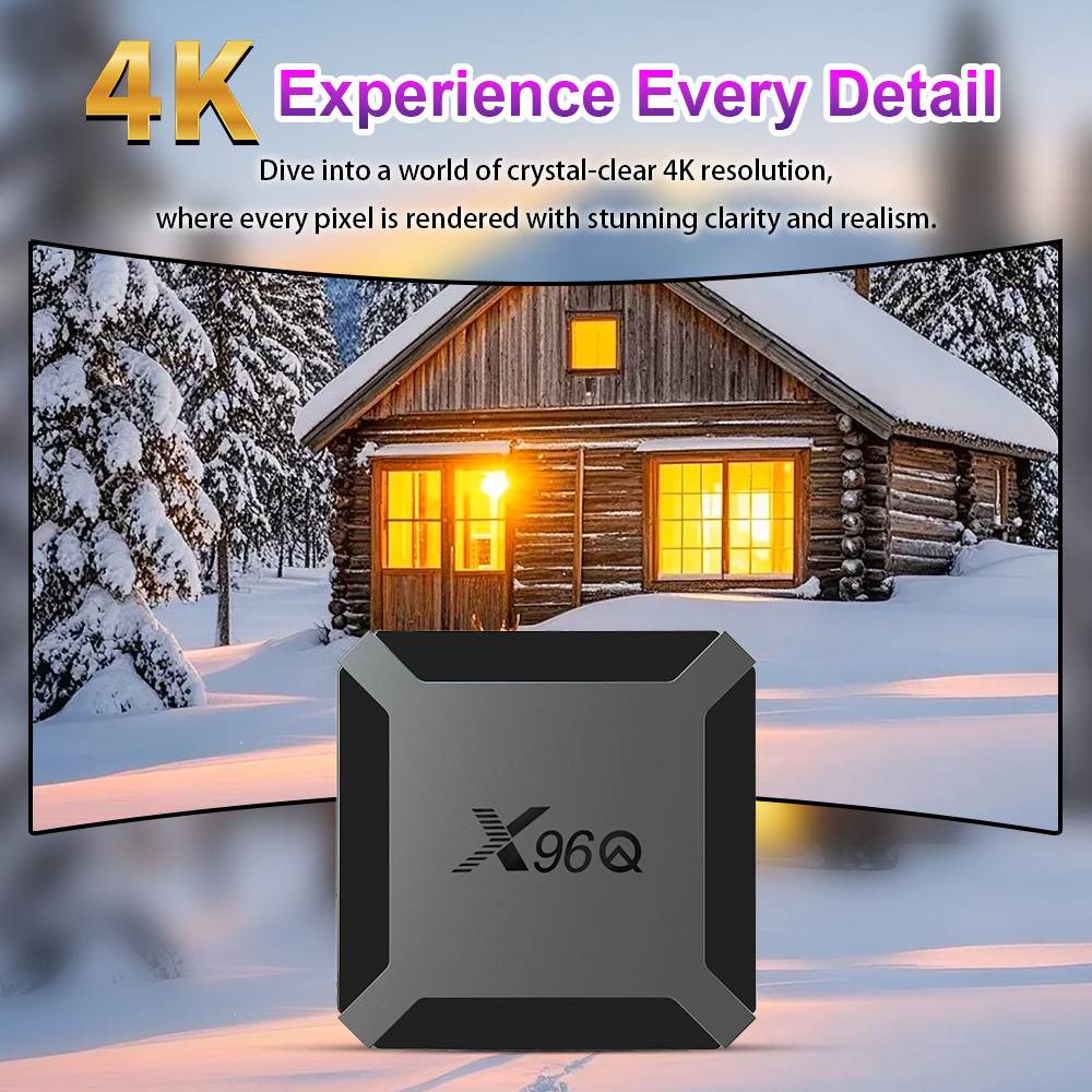 X96Q Android TV Box Quad Core  - Home Cinema Quad recensie en prijs