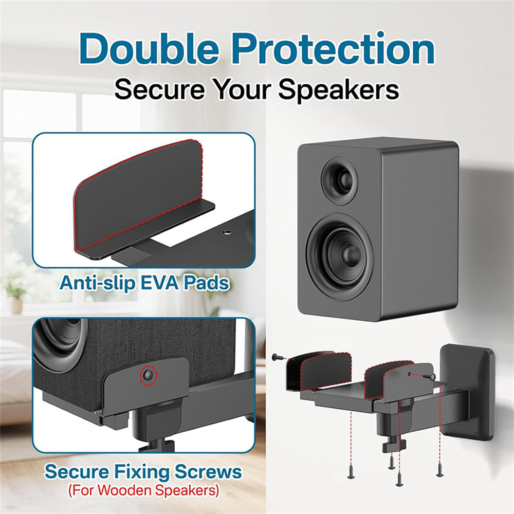 Dubbele Klem Luidspreker Muurb - Wall Mount Speaker recensie en prijs