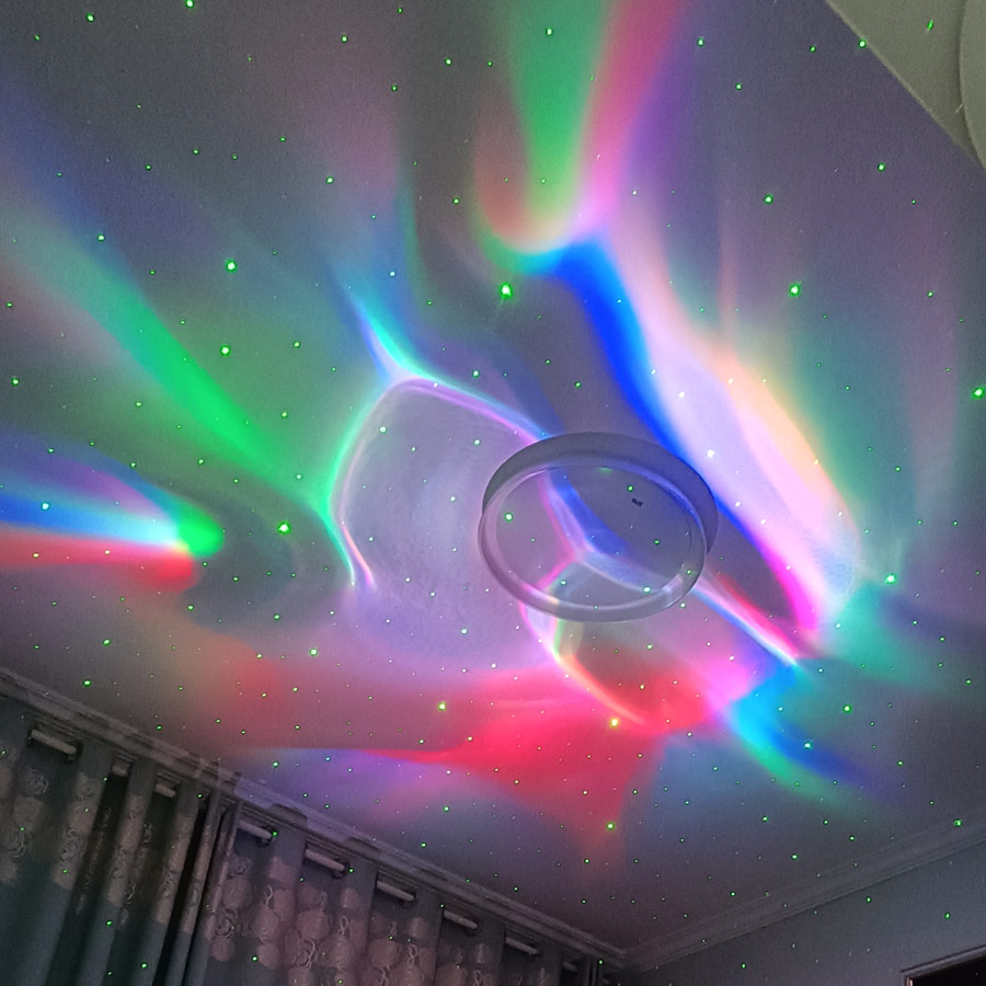 SA204 RGB LED Motief Aurora Pr - Home Cinema Led Projector recensie en prijs