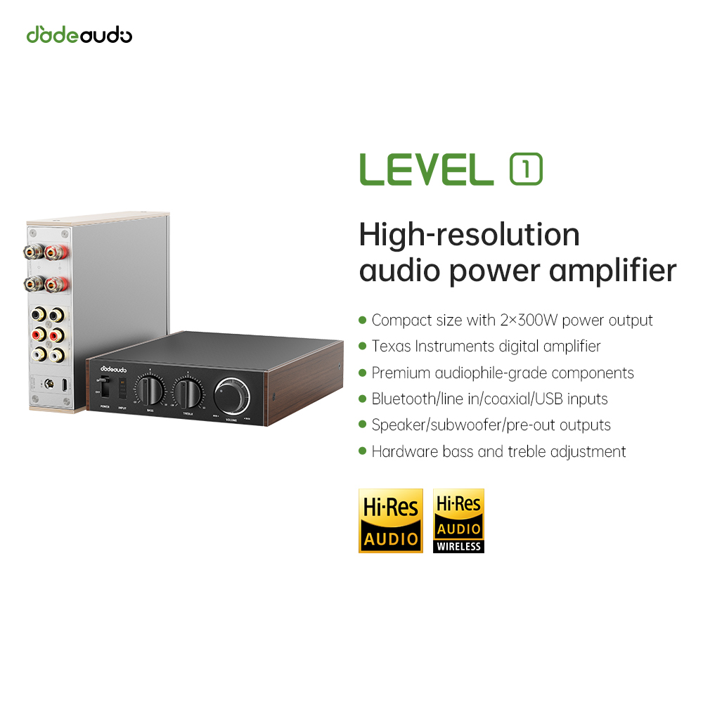 JadeAudio Level 1 Desktop HiFi - Home Cinema Equipment recensie en prijs