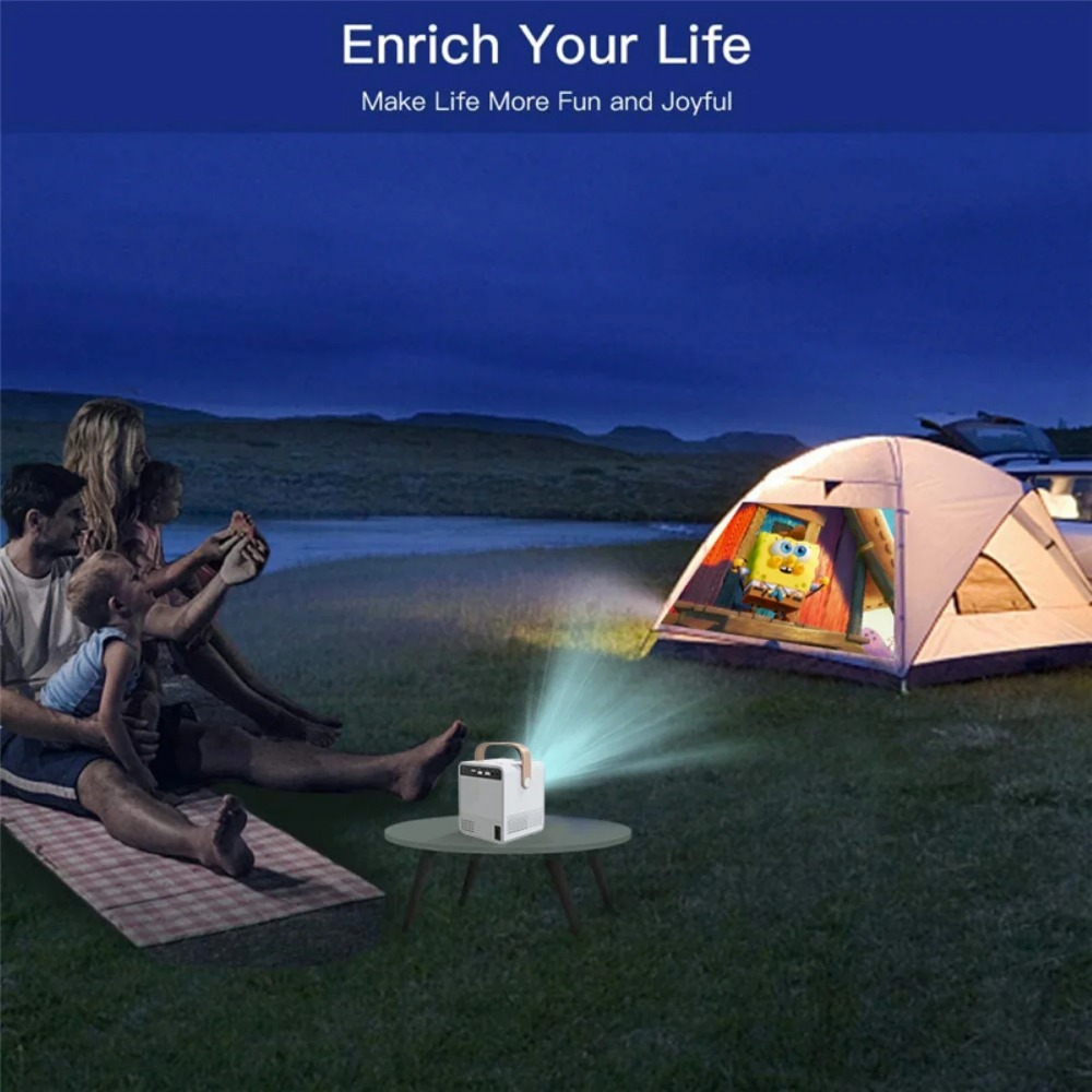 Draagbare slimme 4K-projector  - Home Cinema Led Projector recensie en prijs
